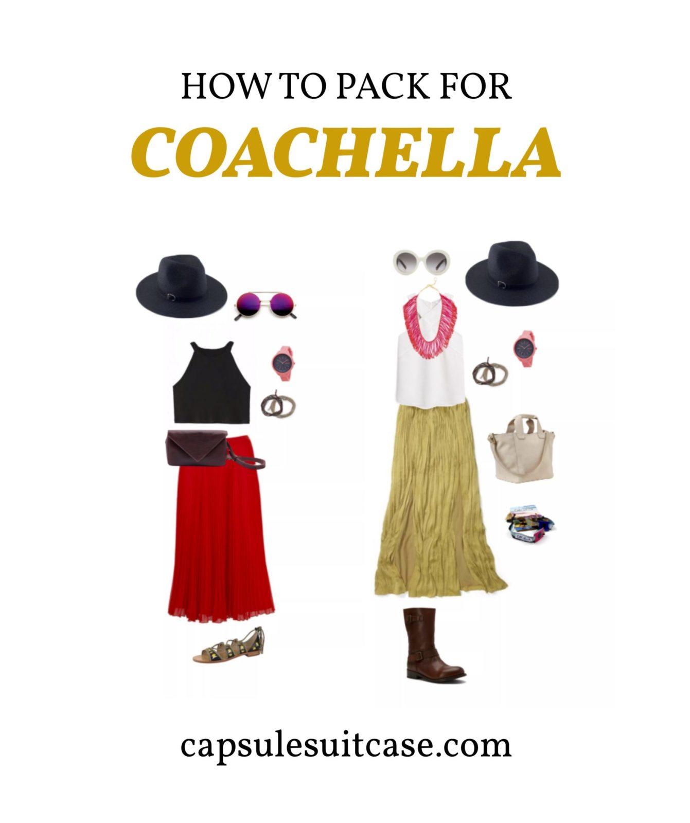 how to pack for coachella