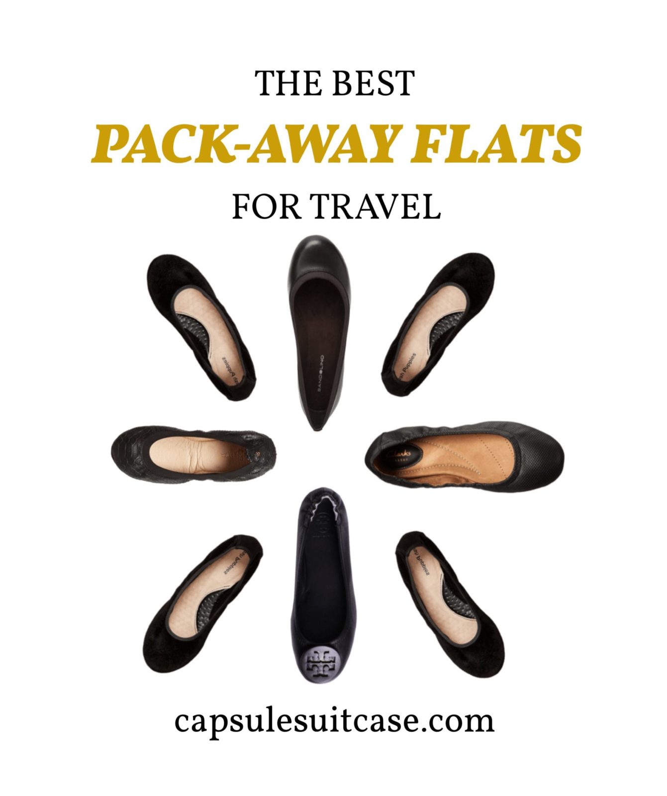 travel ballet flats