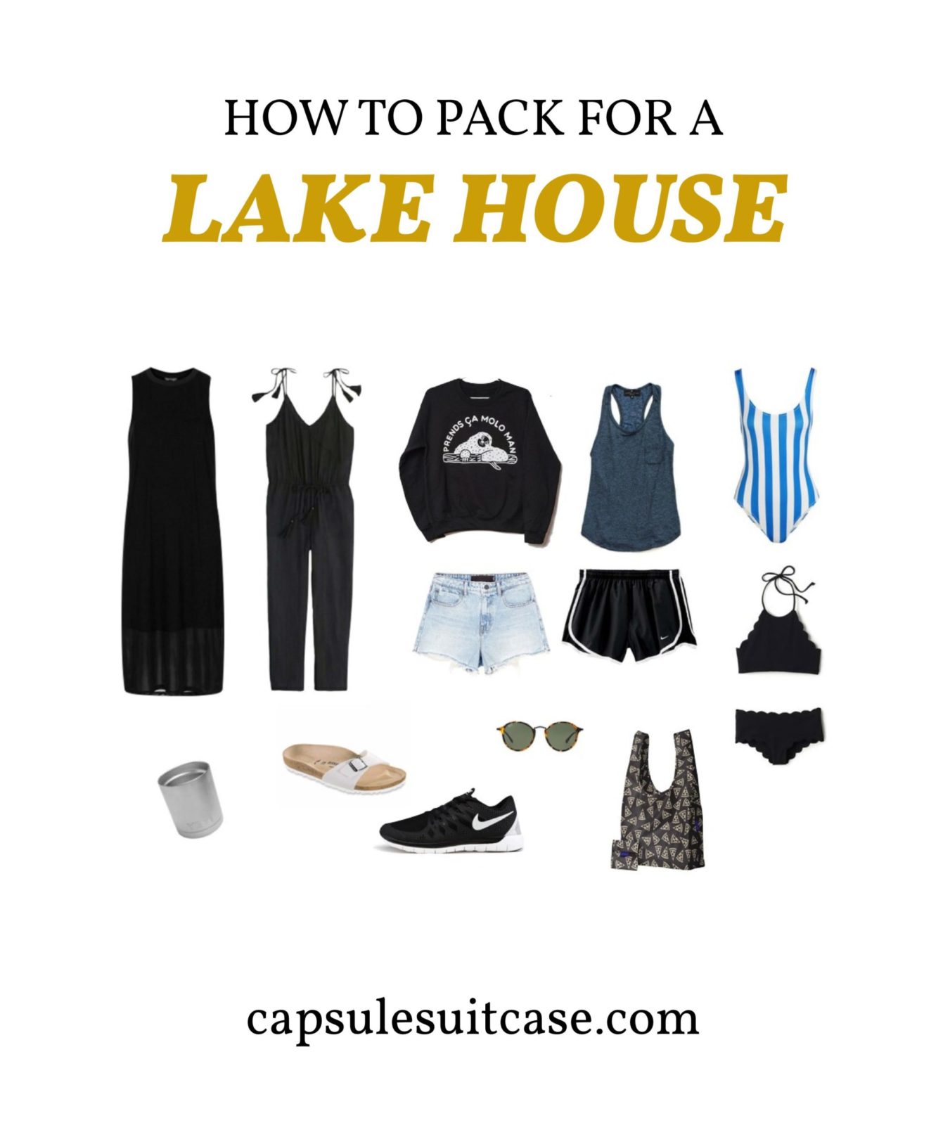 Summer Lake Vacation Packing List  Lake vacation packing list, Packing list  for vacation, Vacation packing