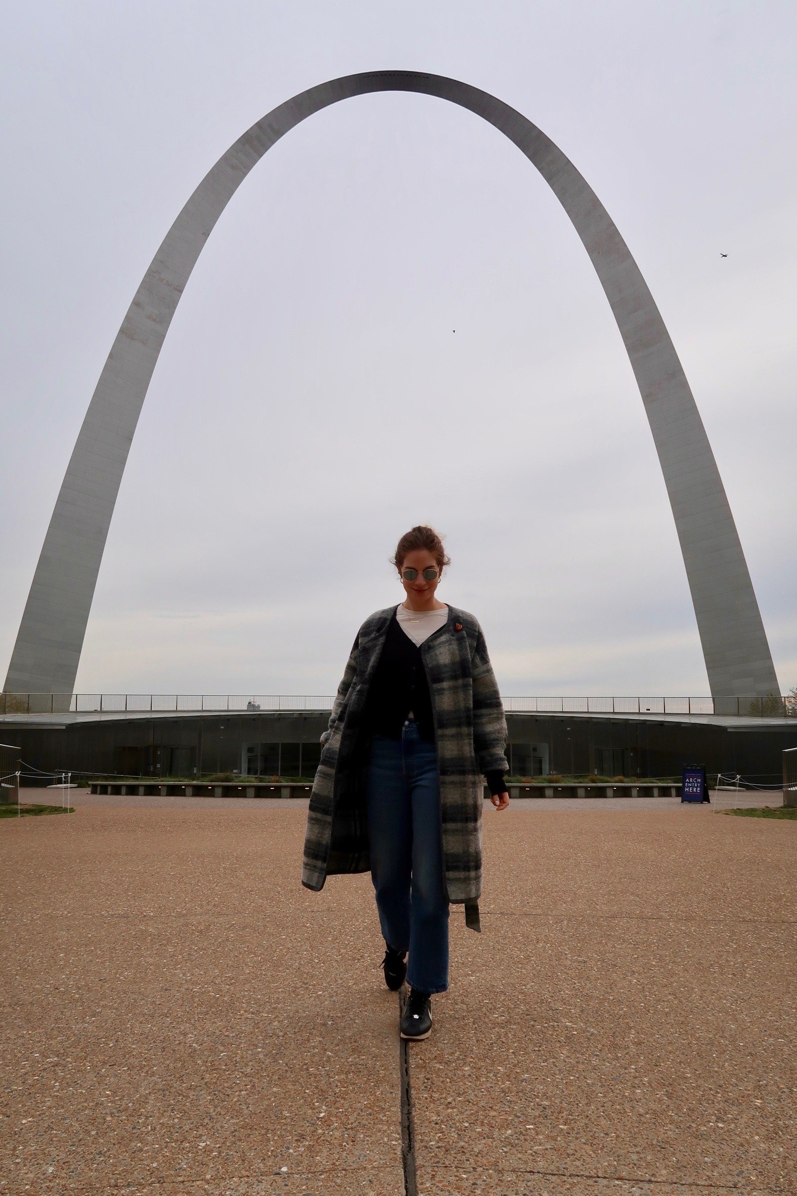 Gateway Arch National Park Missouri Double Sided Keychain