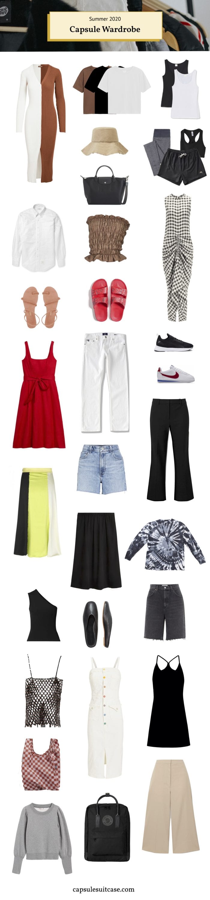 My Summer 2020 Capsule Wardrobe