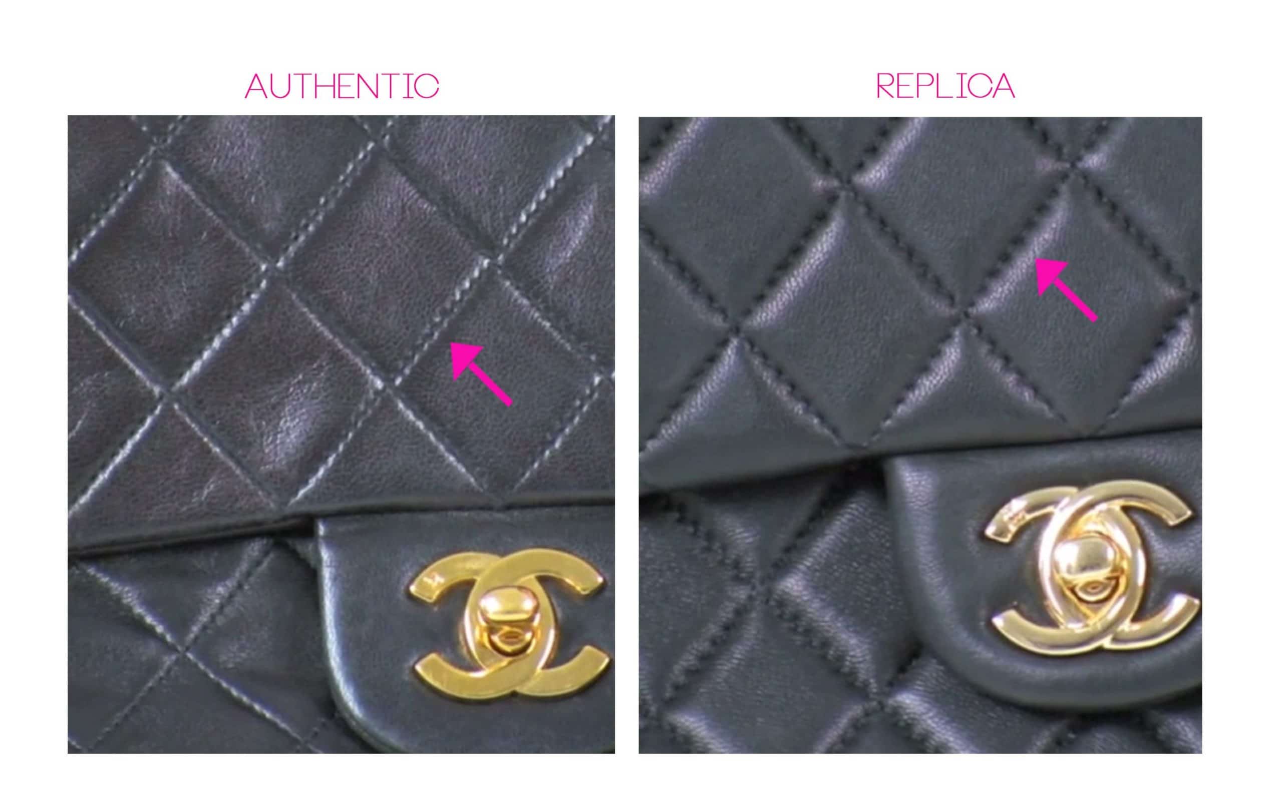 how to tell a chanel bag is real