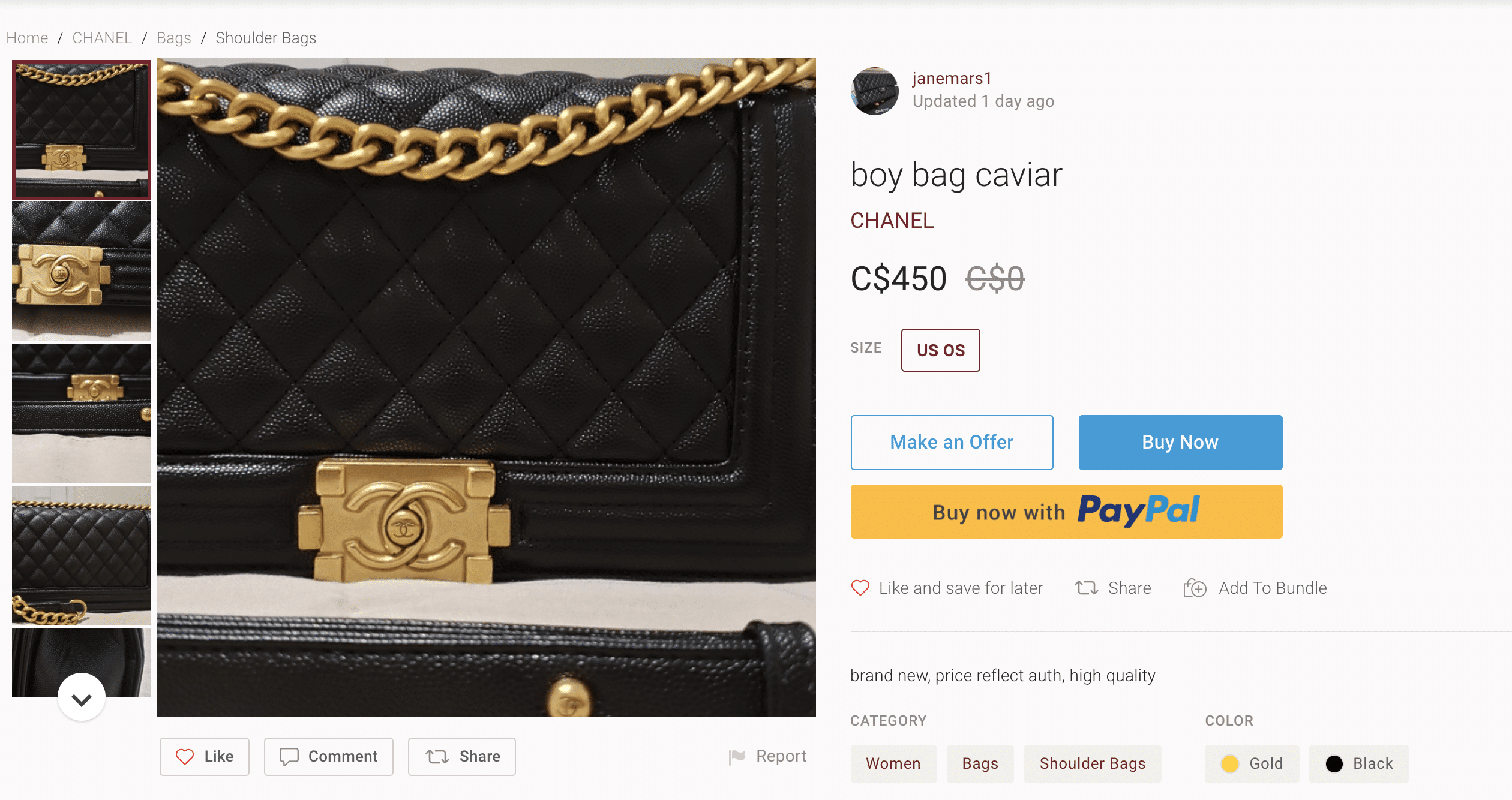 Replica Better Quality than Authentic Chanel? Real vs Fake Chanel WOC and  what to look out for! 