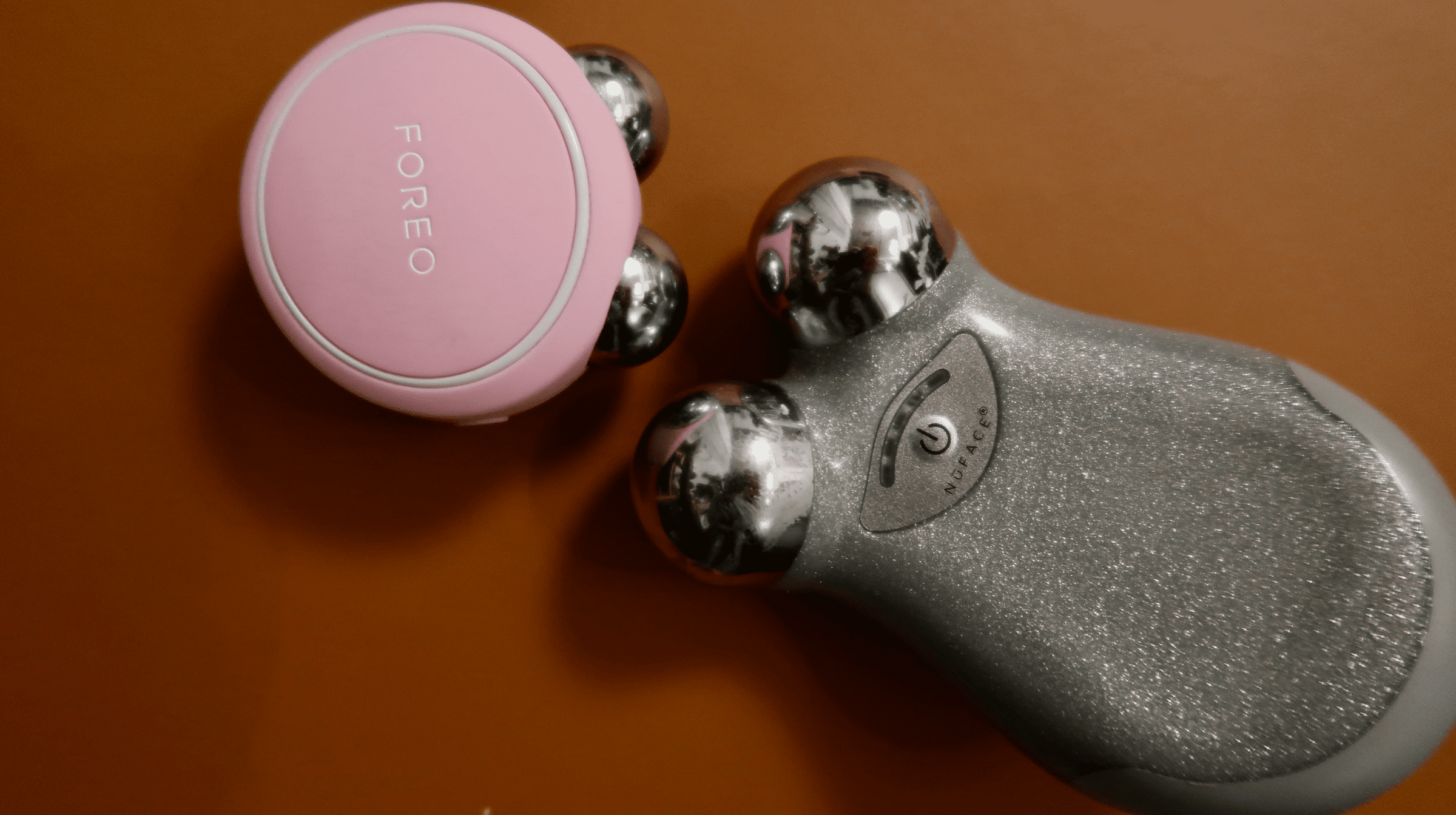 FOREO Mini The vs Comparison Review NuFACE Capsule - BEAR Suitcase mini