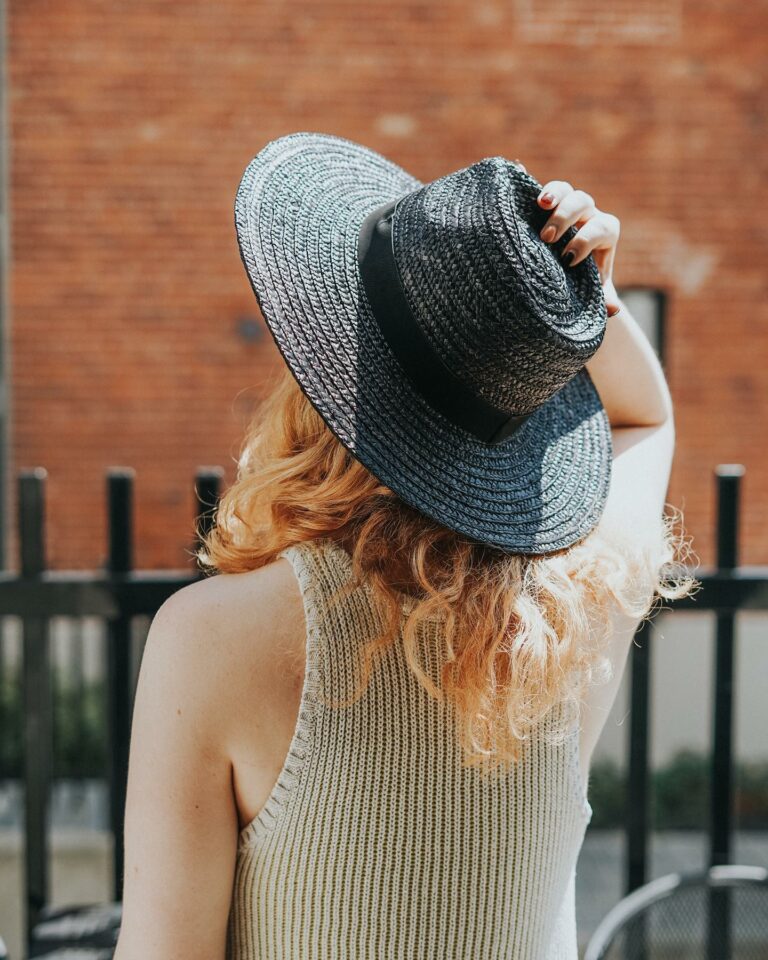 packing a summer hat